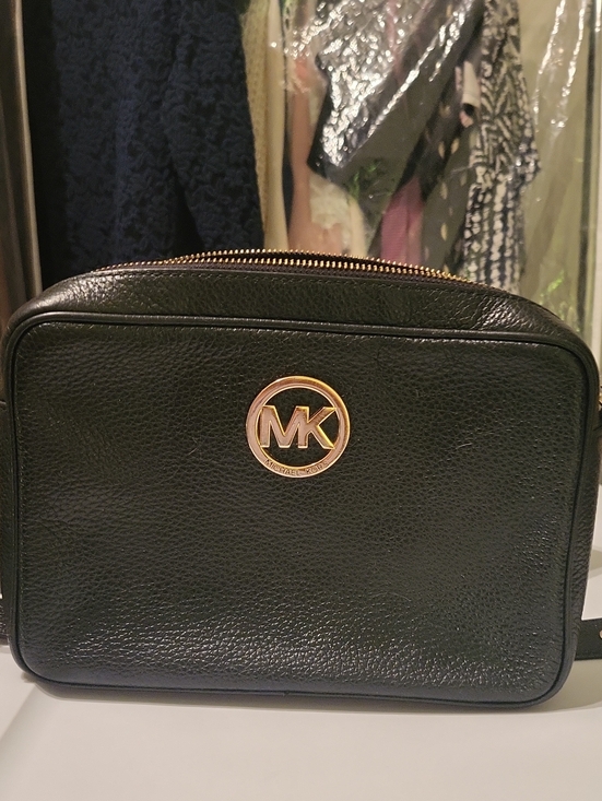 Michael Kors Handbags - Michael Kors Black Pebbled Leather Handbag with Studded Strap